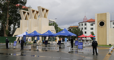 內蒙古鴻德文理學院開展2021年秋季學期開學疫情防控演練