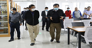 院長周玉樹到鴻德北校區檢查指導工作