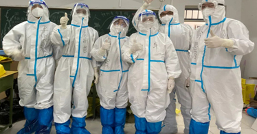 他們讓隔離區成為充滿溫情的“抗疫堡壘”