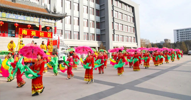 內(nèi)蒙古鴻德文理學院與您一起“鴻”火鬧元宵