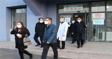 自治區教育廳督查組到我院檢查開學防疫工作及健康驛站建設情況