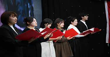 學院人文系教工黨支部舉辦紅色經典詩詞誦讀大賽