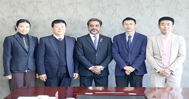 巴基斯坦伊斯蘭堡COMSATS大學中國研究中心主任阿萬博士來校交流訪問